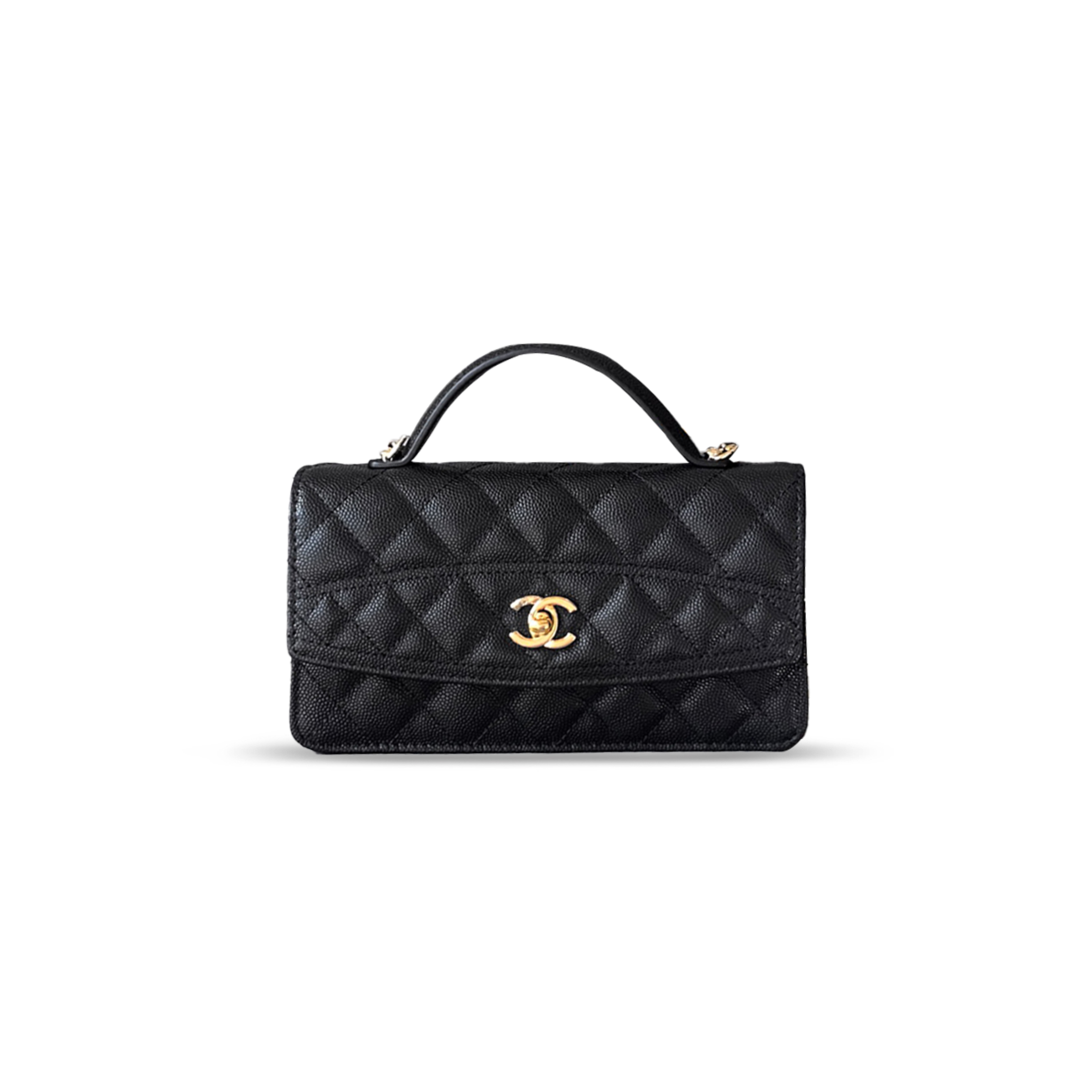 Ch*el 25c wallet on chain ap4402 (18.5*11*6cm)